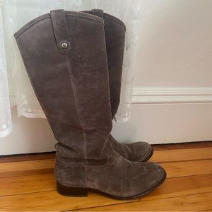 Frye Brown Heeled Boots